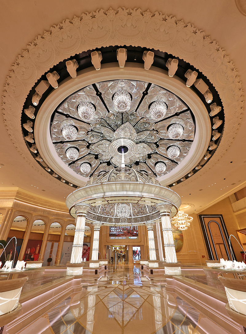 永利 澳门彩票 水晶大堂